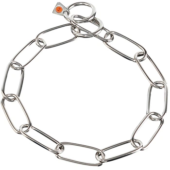 Sprenger Extra Long Link широка ланка нашийник для собак, нержавіюча сталь , 4 мм, 80 см