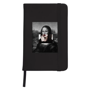 Блокнот А5 Мона Лиза Джоконда Ренессанс (Renaissance Mona Lisa La Gioconda) Черный (92288-1202-BK)