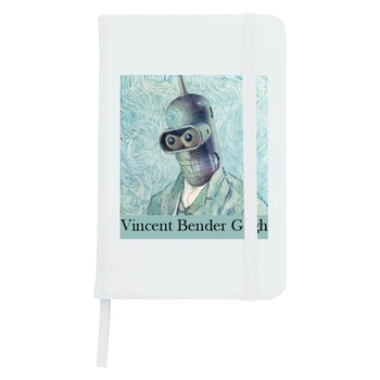 Блокнот А5 Винсент Ван Гог Бендер (Vincent van Gogh Bender) Белый (92288-2956-WT)