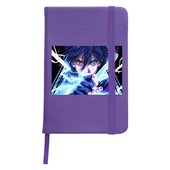 Блокнот А5 Саске Наруто (Uchiha Sasuke, Naruto) Фиолетовый (92288-3084-PU)
