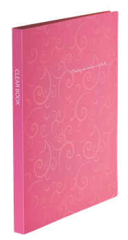 Папка пластикова Buromax Barocco А4 20 файлів Рожева (BM.3607-10)