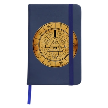 Блокнот А5 Билл Шифр Гравит Фолз (Bill Cipher Gravity Falls) Темно-синий (92288-2627-NB)