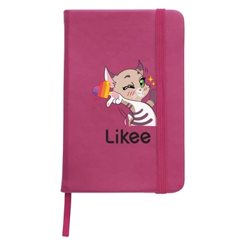 Блокнот А5 Лайк Котик (Likee Cat) Малиновый (92288-1032-FU)