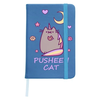 Блокнот А5 Кот Пушин (Pusheen Cat) Светло-голубой (92288-3349-SK)