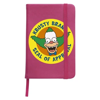 Блокнот А5 Клоун Красть Симпсон (Krusty the Clown The Simpsons) Малиновый (92288-3411-FU)