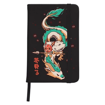 Блокнот А5 Хаку Унесённые призраками (Spirited Away) Черный (92288-2832-BK)