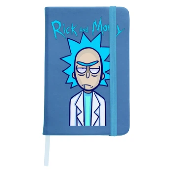Блокнот А5 Рик Санчез и Морты Смит Рик и Морты (Rick and Morty) Светло-голубой (92288-2938-SK)