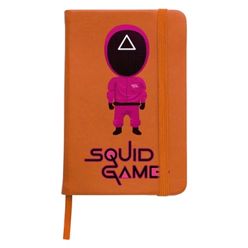 Блокнот А5 Треугольник Солдат Игра в кальмара (Squid Game) Оранжевый (92288-3359-OG)