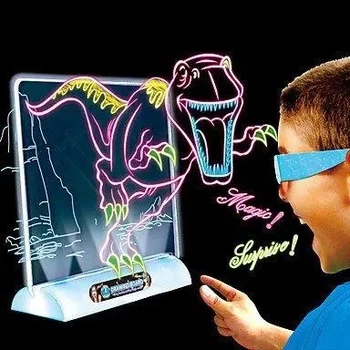3D доска Magic Drawing Board с 3D очками Проекционная доска для рисования EL-2022