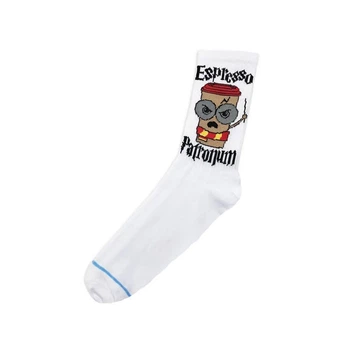 Носки Crazy Llama's Гарри Поттер Эспрессо Патронум, One Size 36-45р.