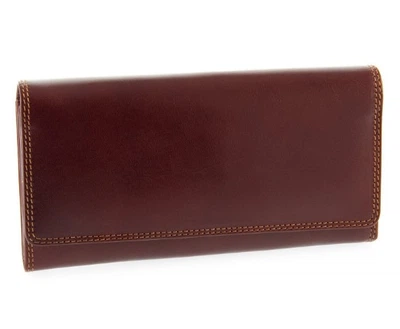 Женский кожаный кошелек VISCONTI MZ10 IT BRN коричневый