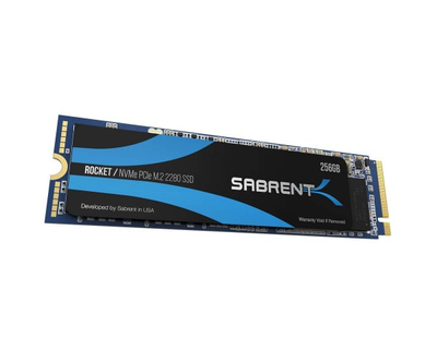 SSD накопитель Sabrent Rocket 256 GB (SB-ROCKET-256)