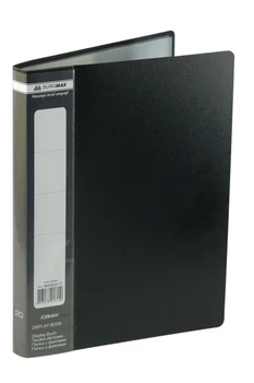 Дисплей-книга Buromax А5 папка із 20 файлами чорний (BM.3604-01)