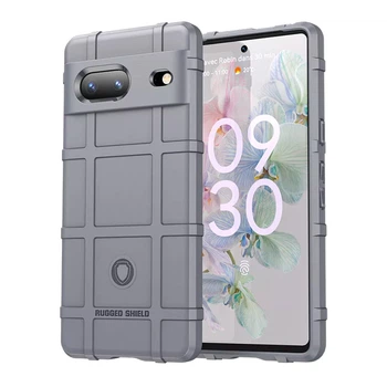 Чохол Lenuo Rugged Shield для Google Pixel 7 Gray