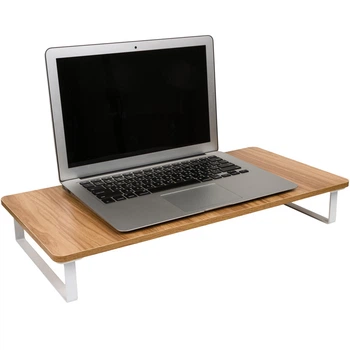 Настольная подставка под монитор/ноутбук U&P DMS07 Walnut (MM-DMS07-WT)