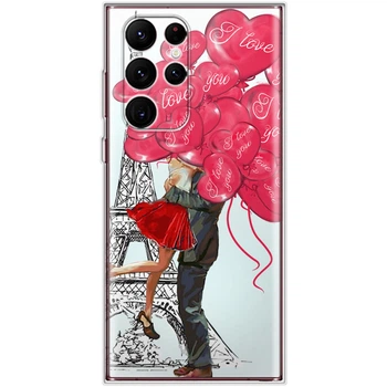 Силіконовий чохол BoxFace Samsung Galaxy S22 Ultra (S908) Love in Paris (44181-up2460)