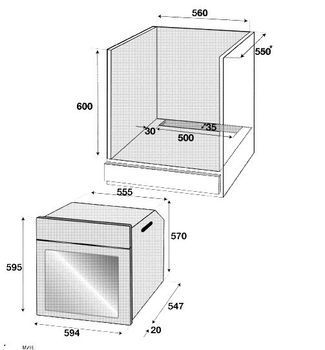 Духова шафа BEKO BIE 24301 W