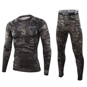 Термобелье тактическое зимнее Камуфляж L XL 2XL