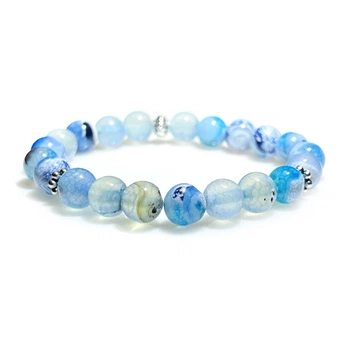 Браслет из натуральных камней Stonest Total Sky Blue 16 (br006-16)