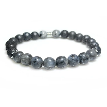 Браслет из натуральных камней Stonest Line Labradorite Lava 16 (br030-16)