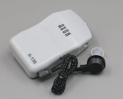 Кишеньковий слуховий апарат підсилювач звуку Axon X-136 (473912-Prob)