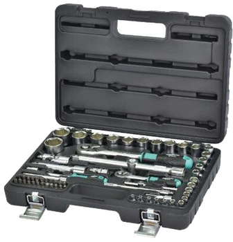 Набор инструмента Whirlpower 1/4"-1/2" 62 предмета (23205/ 1614-5262S)