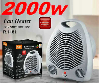 Тепловентилятор Электрообогреватель 2000W RAF -1181