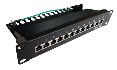Патч-панель 12 портів 10" UTP кат.5Е Hypernet PP-KSTP-10-12