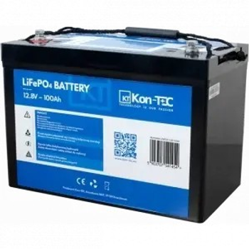Акумулятор Kon-TEC LiFePO4 12,8 В 100 А·год (100 А)
