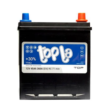 Аккумулятор Topla TOP Energy Japan 45 Ah/12V [- +] низкий