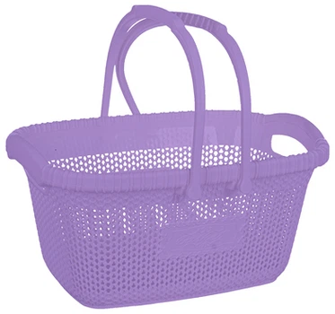 Кошик для білизни Violet House Віолетта 28 л Violet (1000 Віолетта V з руч. 28 л)