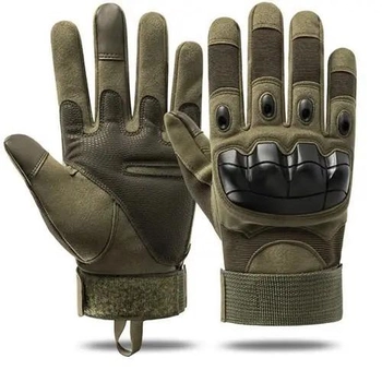 Тактичні рукавиці 5.11 Tactical Розмір М Оливкові
