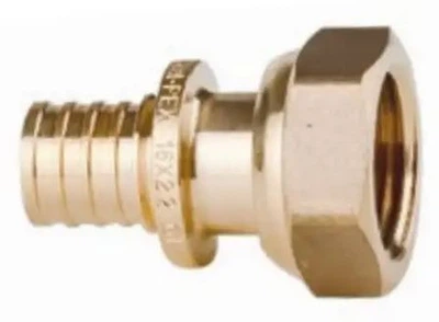 Муфта з накидною гайкою Heat-PEX EVO2016161 d16х1/2" латунь