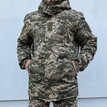 Куртка-бушлат военная мужская тактическая водонепроницаемая ВСУ (ЗСУ) 20222115-50 9405 50 размер
