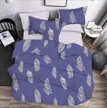 Постельное белье Zastelli Feather бязь полуторный 145*210