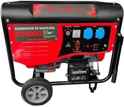 Генератор бензиновий Powerground FG8000 6,5 КВт Электростарт