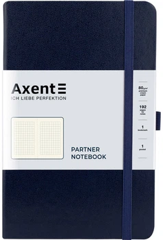 Записная книга Axent Partner 125x195 мм 96 листов в клетку Синяя (8201-02-А)