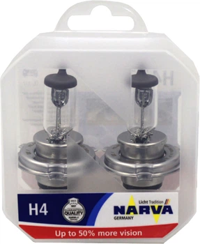 Автолампи Narva Range Power 50+ H4 (48861.2BOX)