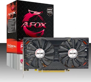 Відеокарта AFOX Radeon RX 5500 XT 8Gb GDDR6 (AFRX5500XT-8GD6H4)