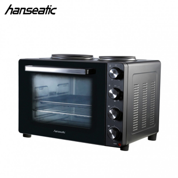 Електрична піч із конфорками Hanseatic Kleinküche HMO366BKB