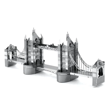 Металлический конструктор 3Д Metal Earth - London Tower Bridge (Лондонский Тауэрский мост), MMS022
