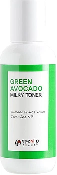 Тонер для лица с авокадо Eyenlip Green Avocado Milky Toner 30 мл (8809555253280)