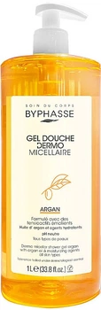 Міцелярний гель для душу "Арган" - Byphasse Dermo Micellar Shower Gel Argan 1000ml (1110067-98805)