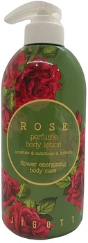 Парфюмированный лосьон для тела "Роза" - Jigott Rose Perfume Body Lotion 500ml (1140440-121279)