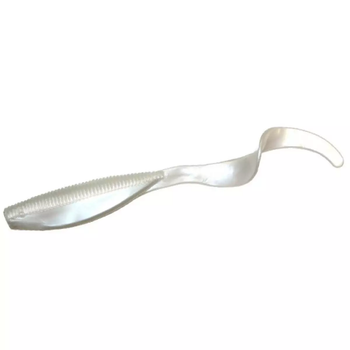 Силікон ZMAN Streakz Curly Tailz 5" #Pearl (STKCRL5-84PK4/702350)