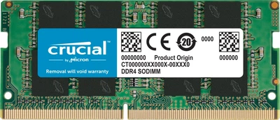 Память для ноутбука SO-DIMM DDR4 16 Gb (3200 MHz) Crucial (CT16G4SFRA32A)