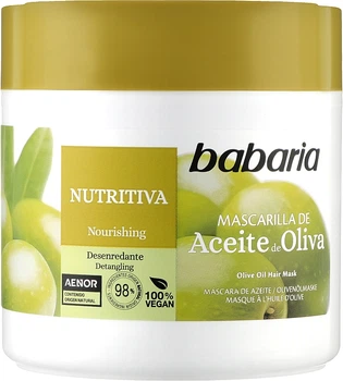 Маска для волос с оливковым маслом - Babaria Detangling Hair Mask With Olive Oil 400ml (795039-149138)