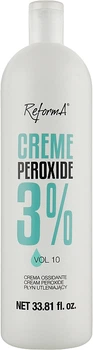 Крем-окислювач 3% - ReformA Cream Peroxide 10 Vol 1000ml (902528-119460)