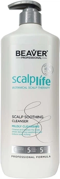 Очищувальний шампунь для проблемної шкіри голови - Beaver Professional Scalplife Scalp Soothing 1000ml (1135990-166307)