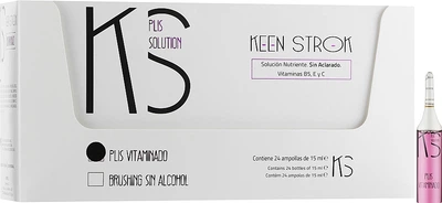 Витаминный лосьон с коллагеном для укрепления волос - Keen Strok Plus Vitaminado 24x15ml (1118928-154290)